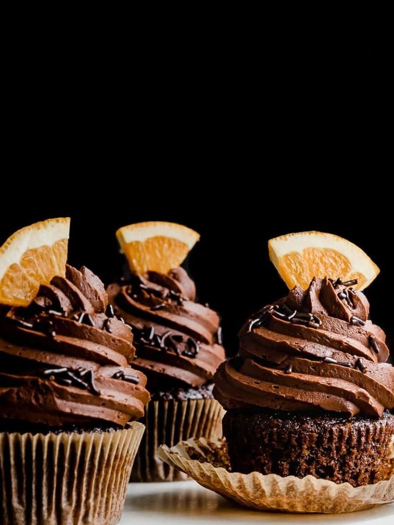 Zesty Chocolate Orange Cupcakes