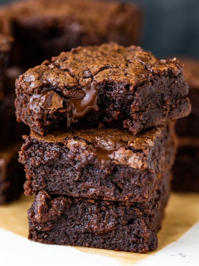 Fudgy One-Bowl Cocoa Brownies