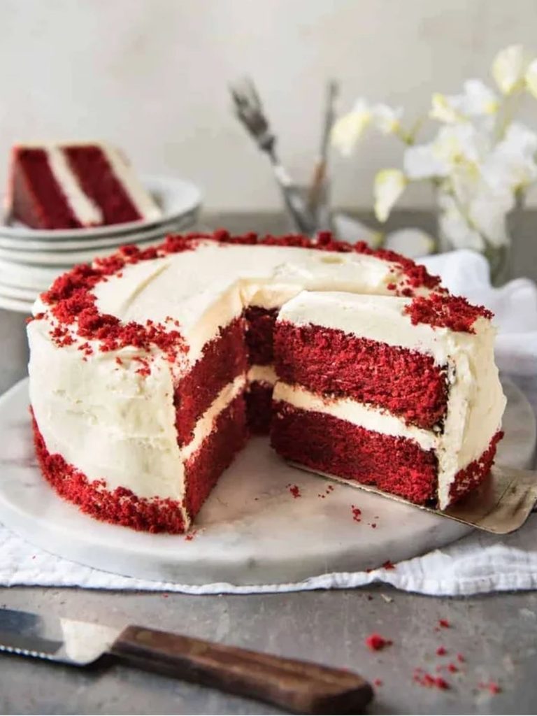 Soft & Velvety Red Velvet Layer Cake