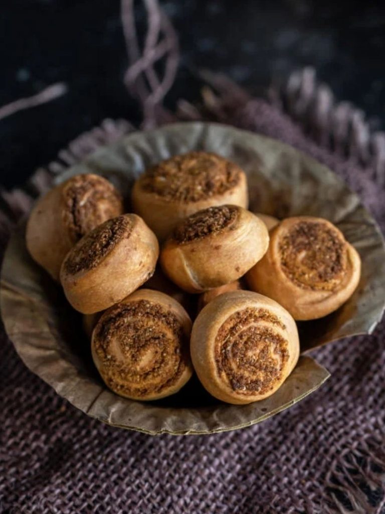 Sweet Spicy Sesame Bhakarwadi